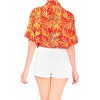 HAPPY BAY Hawaiian Shirts Womens Summer Beach Party Blouses Shirt TShirts Short Sleeve Vacation Button Up Shirts Blouses for Women - 2 of 4