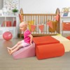 6-Piece Soft Foam Climbing Playset for Toddlers, Indoor Modular Crawling and Sliding Activity Set - 4 of 4