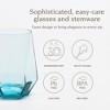 over&back 17.7 fl oz Facet Stemless Wine Glass - 3 of 4