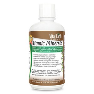 Vital Earth Minerals Fulvic Minerals Liquid, 70+ Trace Minerals, Electrolytes, Fulvic Acid Minerals For Cellular Detox, Wellness, 32 Fl Oz - 1 of 4