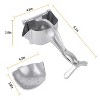 Heavy Duty Manual Fruit Juicer Citrus Lemon Squeezer Hand Press Aluminum Juice Extractor - 3 of 3