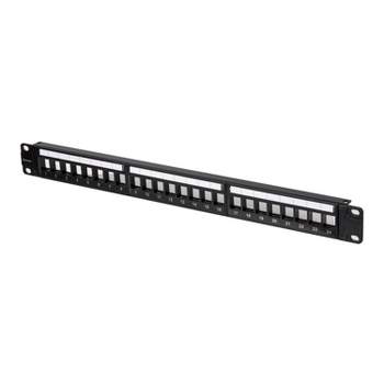 Vericom® VGS™ Unshielded Modular Patch Panel with Labels, Unloaded