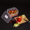 LunaLulinlk Produce Saver - 6.8 Cup/1.6L | Fridge Storage Containers for Fruits and Vegetables | Vegetable Storage with Adjustable Air Vent - 4 of 4
