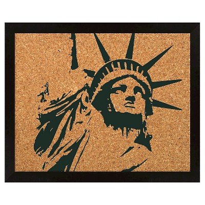 18" x 22" Statue Of Liberty Memoboard - PTM Images