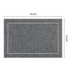 REGALWOVEN Polyester Wipe Clean Washable Indoor Outdoor Placemats 6 Pcs - 3 of 4