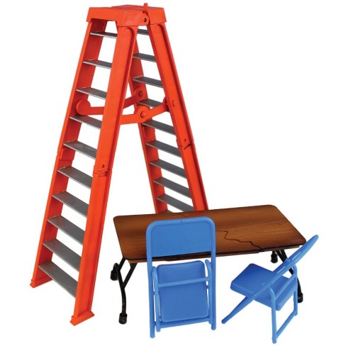 Wwe toy tables ladders hot sale chairs