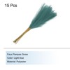 Unique Bargains Wedding Decoration Fake Artificial Pampas Grass 15 Pcs - 3 of 4
