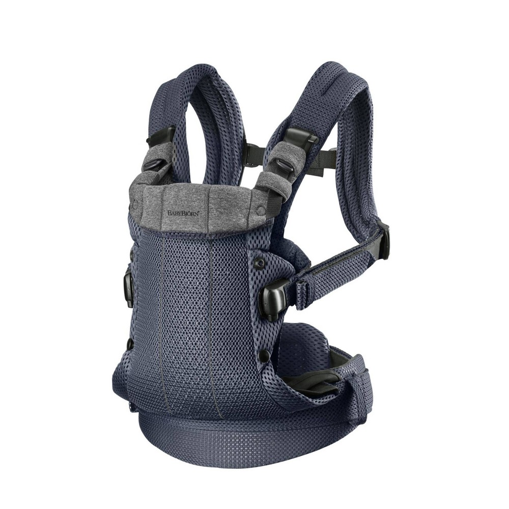 Photos - Baby Carrier Baby Bjorn BabyBjorn Carrier Harmony in 3D Mesh - Anthracite 