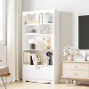 Bookshelves and Bookcases, Floor Standing 5 Tier Office Storage Shelves, Toy Storage Organizer - 2 of 4
