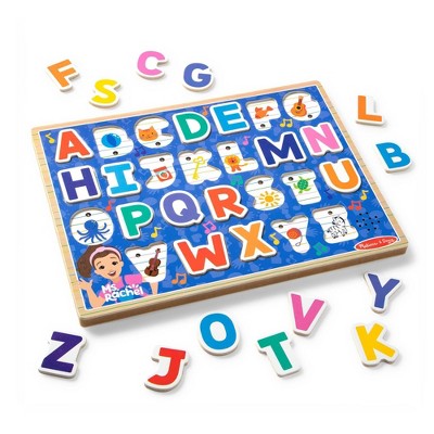 Melissa & Doug, Ms. Rachel Alphabet Letter Sounds Puzzle - 26pc