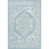 Unique Loom Outdoor Traditional Valeria Medallion Woven Area Rug - 2 of 4