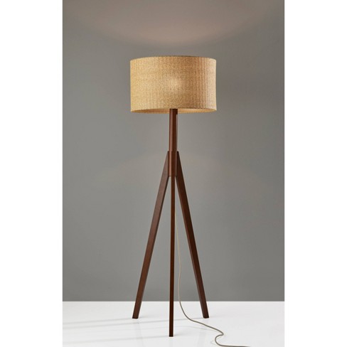 Featured image of post Walnut Wood Tripod Floor Lamp / Buy tripod lamp online in india at wooden street.