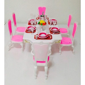 My Fancy Life Dollhouse Furniture Grand Dining Room Play Set - 1 of 2