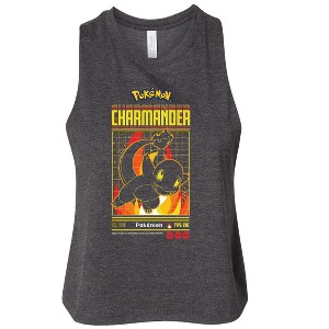 Women's - Pokémon - Charmander Graphic Racerback Tank - 1 of 3