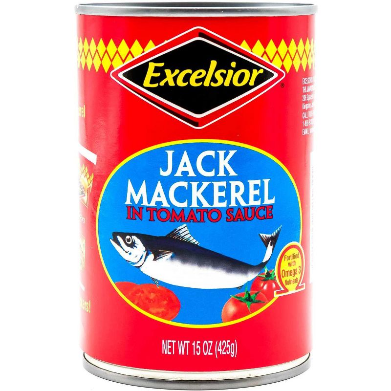 Excelsior Jack Mackeral in Tomato Sauce - 15oz, 2 of 4
