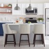 Spruce&Spring Counter Height Swivel Barstool Set of 2 - 3 of 4