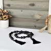 Cheung's Akaida Black Wooden Mixed Bead Tassel Decor - 2 of 4