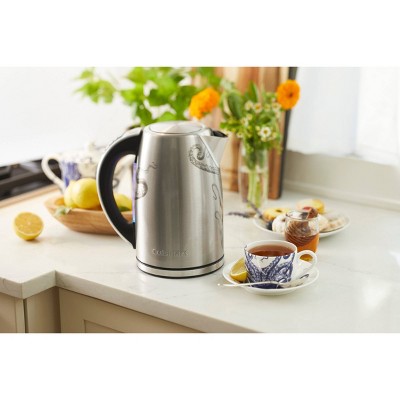 Caskata 1.7-Liter Silver Stainless Steel Electric Tea Kettle