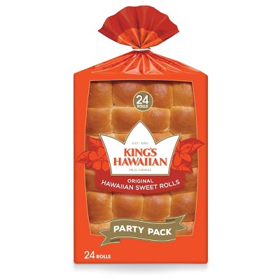 King's Hawaiian Sweet Rolls - 24ct /24oz