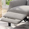 CENGHU Modern Recliner Chair in Fabric, Adult Sofa Chair, Recliner Chair for Adult, Mid Century Modern Pushback Chair for Living Room, Bedroom - 4 of 4