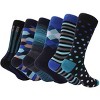 Mio Marino Men's Modern Collection Dress Socks 6 Pack - 3 of 4
