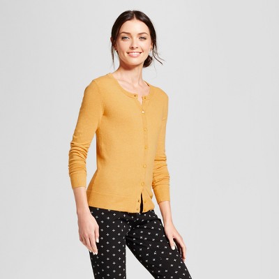 gold cardigan target