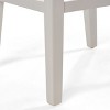 PAGED 24" High Saddle Bar Stools Set of 2, Modern Wooden Counter Height Bar Chair for Bar, Kitchen, Dining Room - 4 of 4