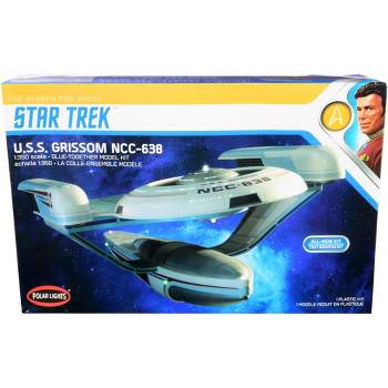 Skill 2 Model Kit U.S.S. Grissom NCC-638 Starship Star Trek III: The Search for Spock 1984 Movie 1/350 Scale Model Polar Lights