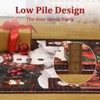 Christmas Area Rug Non Slip Living Room Throw Carpet Snowman Washable Soft Indoor Carpet Non-Shedding Rug for Bedroom Dining Room - 2 of 4