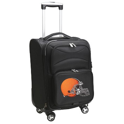 NFL Cleveland Browns Mojo Spinner Wheels Carry On Suitcase