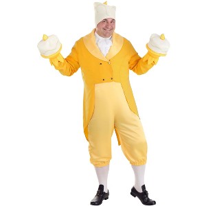 HalloweenCostumes.com Beauty and the Beast Men's Plus Size Lumiere Costume. - 1 of 4