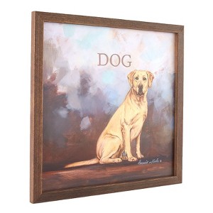 The Lakeside Collection Framed Wall Art by Bonnie Mohr® - Clive the Cat - 1 of 4