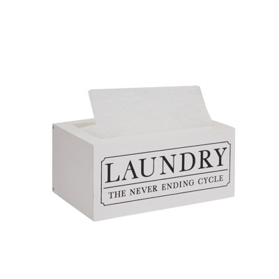Farmlyn Creek Dryer Sheet Dispenser Container for Laundry Room Bathroom Decor and Accessories, 5 x 8 x 3 in