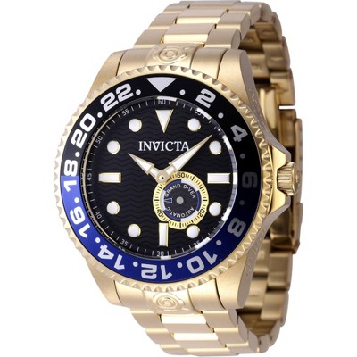 Invicta 47298 Men's Pro Diver Automatic Yellow Gold Steel Watch
