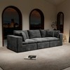 GDFStudio Verlano Modular Plush Corduroy Upholstered Sectional Sofa - 2 of 4