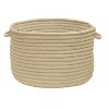 Colonial Mills Simply Home Solid - Rust 14"x14"x10"  100% Polypropylene Round - 4 of 4