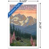 Trends International Lantern Press - Yellowstone Spring Flowers Framed Wall Poster Prints - 3 of 4
