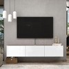 Atelier Mobili Floating TV Stand Floating Entertainment Center TV Stand Wall Mounted and Floating Shelf for Under TV - 2 of 4
