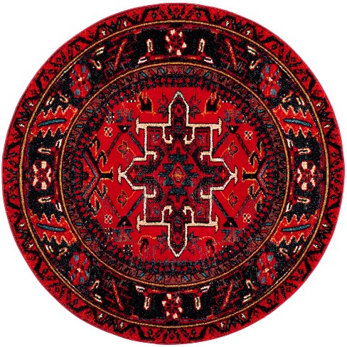 Safavieh Braided Rug Collection BRD210A - Red / Multi – Safavieh Home