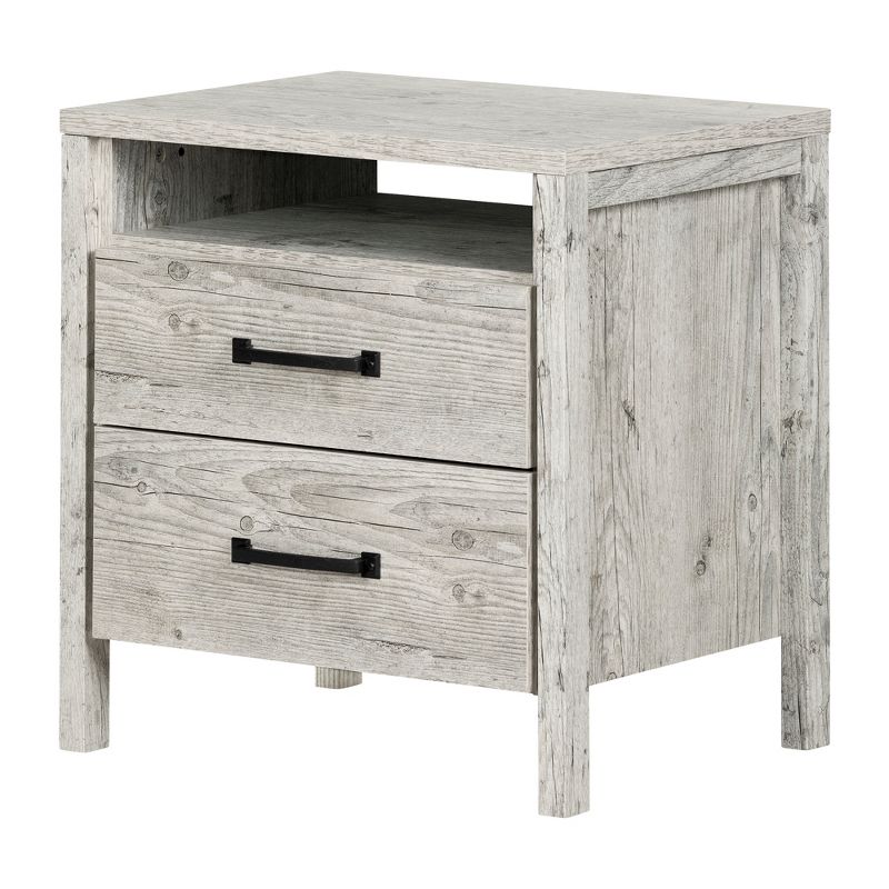 Gravity 2 Drawer Nightstand - South Shore, 1 of 12
