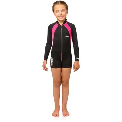 Cressi 1.5mm Neoprene One-piece Long Sleeves Kids Swimsuit Shorty