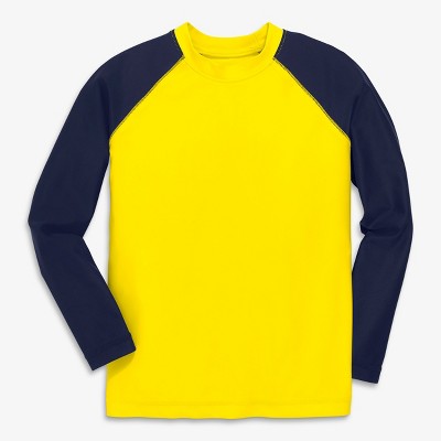 Primary Kids Long Sleeve Baseball Rash Guard in Cantaloupe Mist Size 6-7 — фото 3