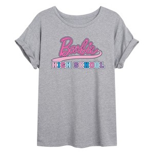 Women's - Barbie - High School Oversized Graphic T-Shirt - 1 of 4