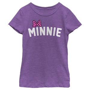 Girl's Disney Minnie T-Shirt - 1 of 4