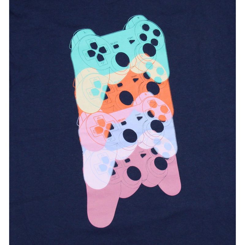 PlayStation Boys' Video Game Control Overlapping Stack Graphic Kids T-Shirt, 2 of 3