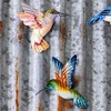 Transpac Tin Hummingbird Magnets Set of 2 Home Decorations Spring - 2 of 2