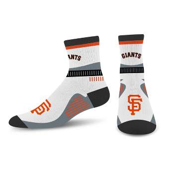 MLB San Francisco Giants Large Quarter Socks