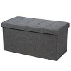 Racxily 31.5 Inch Storage Ottoman Footrest with Removable Storage Bin - 2 of 4