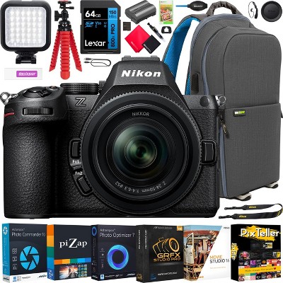 Nikon Z5II FX Full Frame Mirrorless Camera with 24-50mm Lens Kit + Accessory Bundle