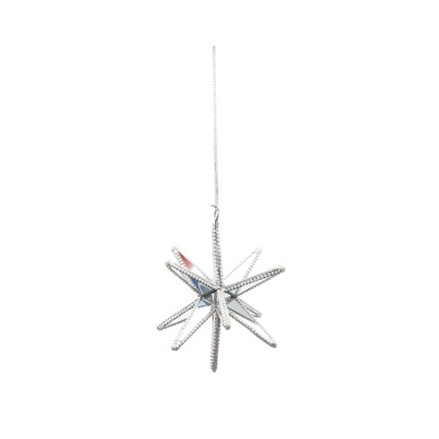 Gallerie Ii Glitter Beaded Starburst Ornament : Target